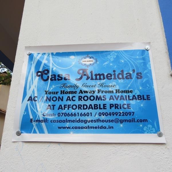 Casa Almeida Guest House Кандолим Экстерьер фото